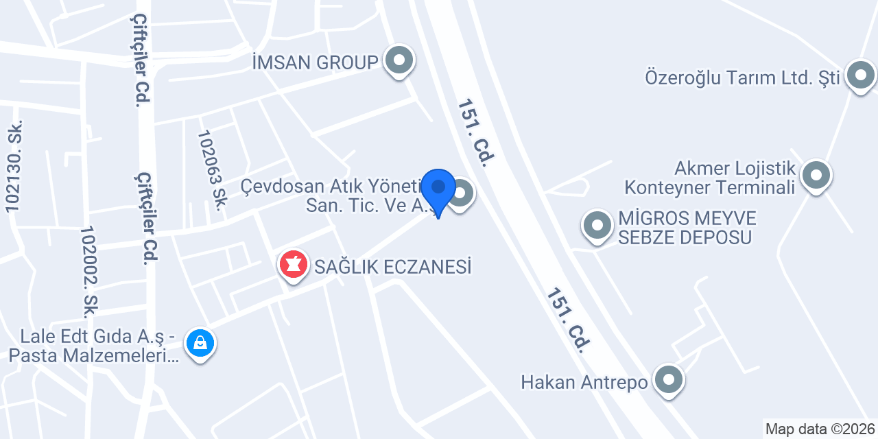 INTERTEK (ITS CALEB BRETT) MERSİN LABORATUVARI konumu