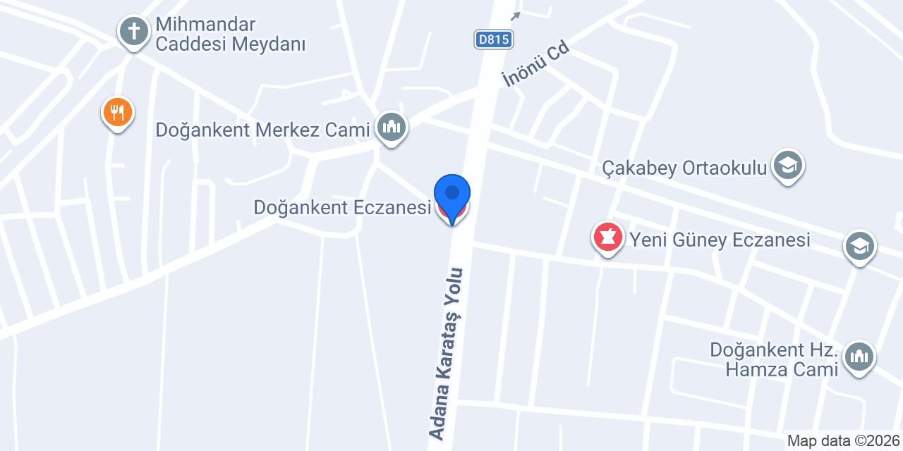 Doğankent Eczanesi konumu