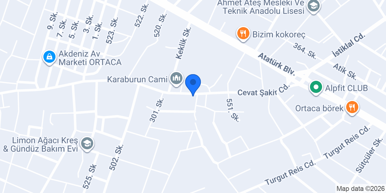 Velure konumu