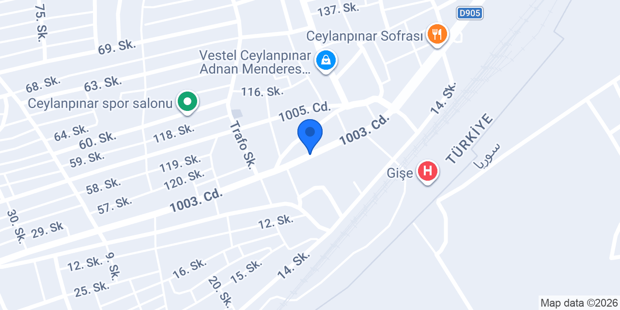 Çeçan Tarım ürünleri konumu
