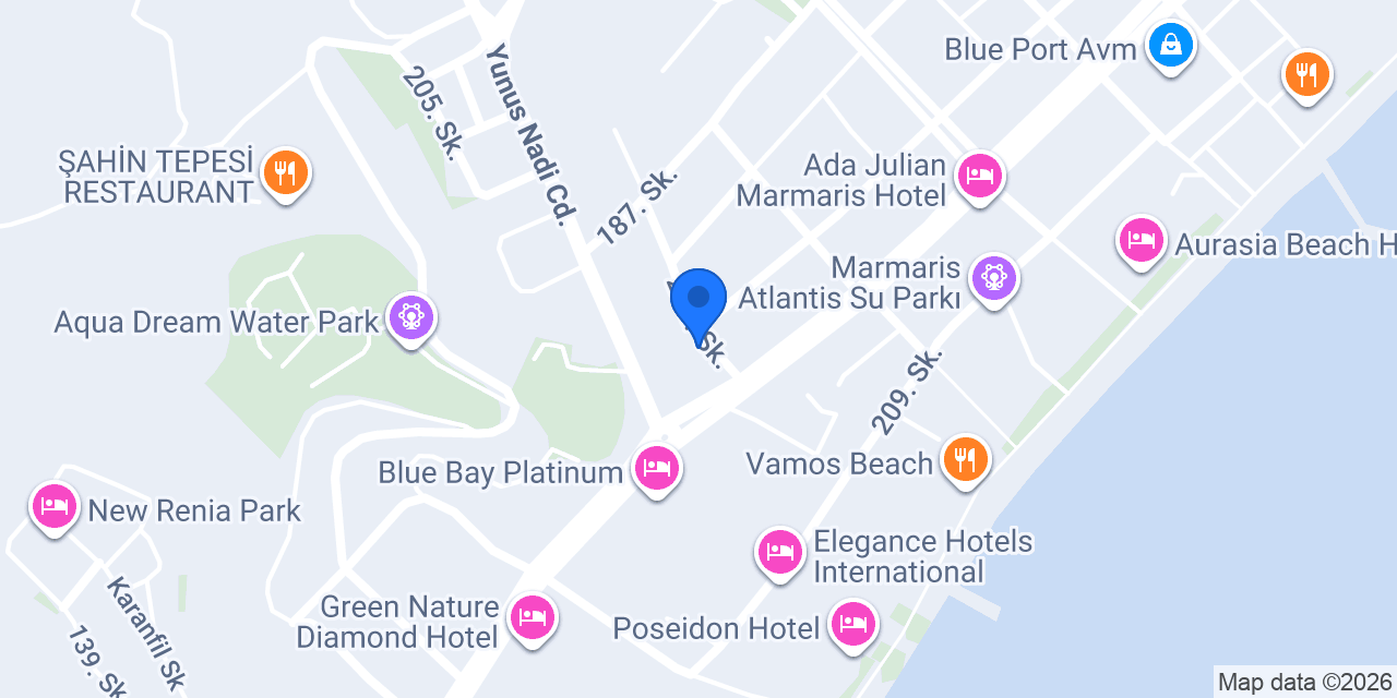 Hani Boutique Otel konumu