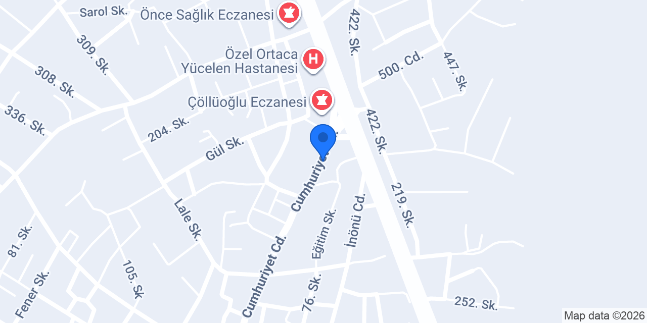 Karaçelik Mühendislik konumu