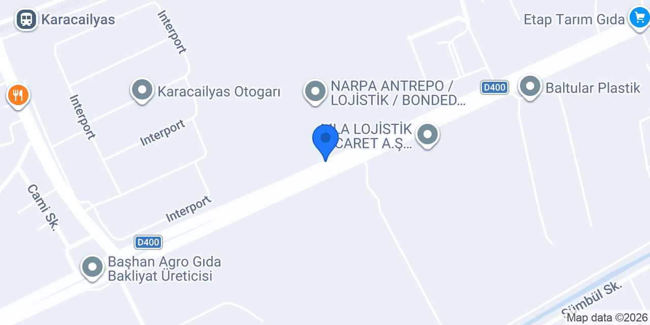 NARPA NARIN DIS TICARET A.S. konumu