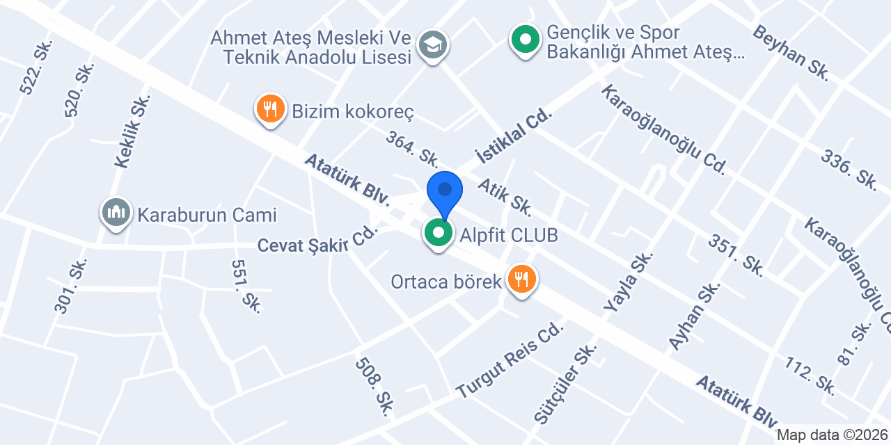 Oses Çiğ Köfte konumu