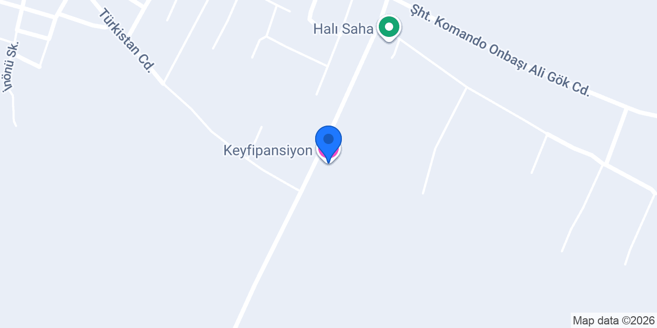Keyfipansiyon konumu