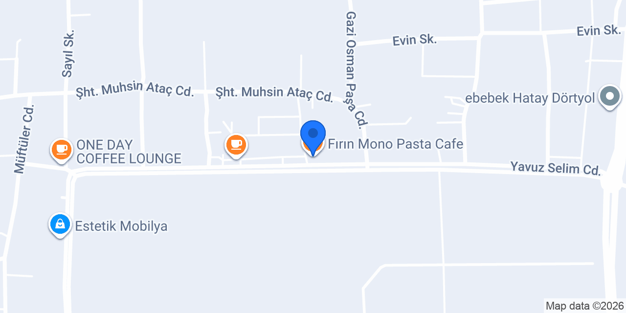 Fırın Mono Pasta Cafe konumu