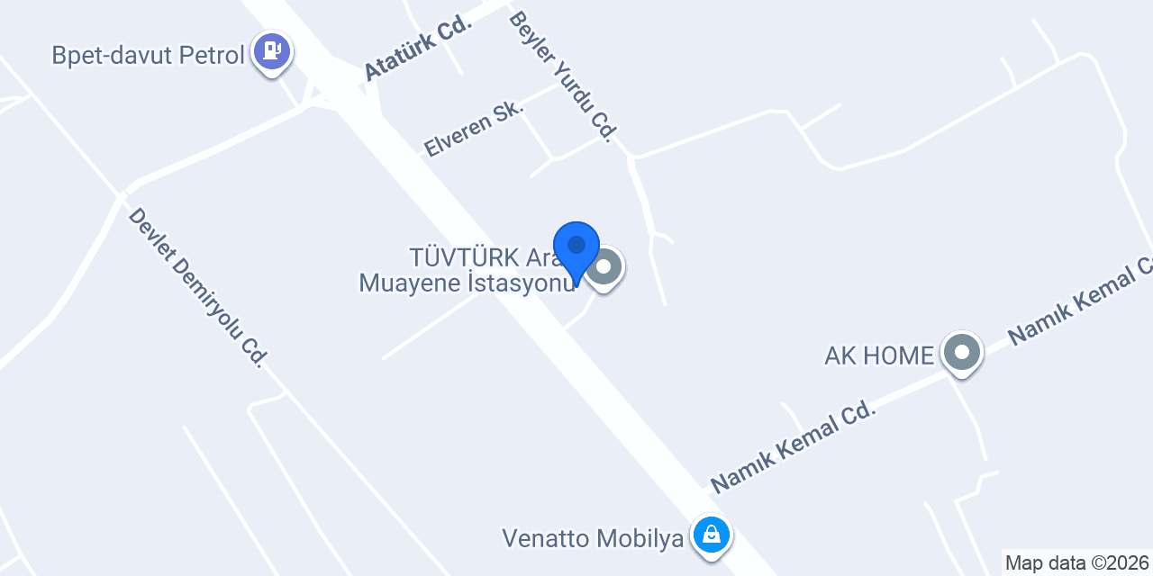 Talay Otomotiv konumu