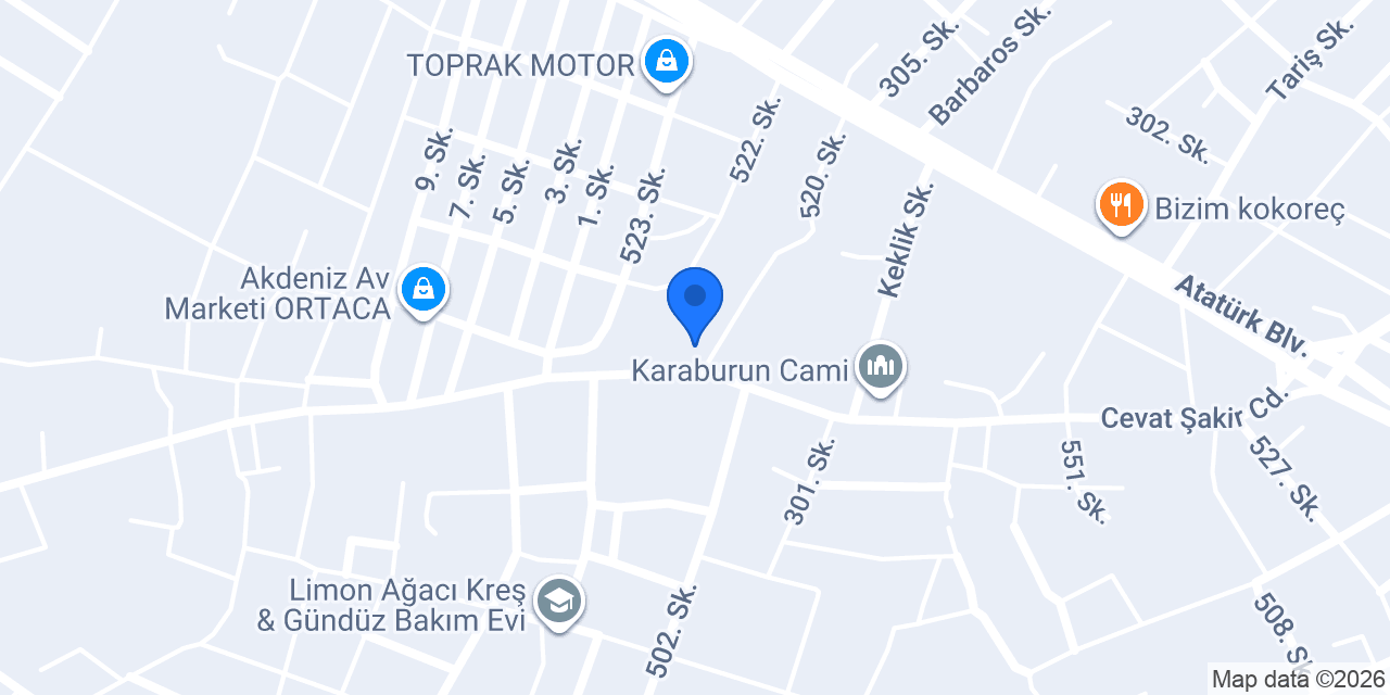 EGE ENDÜSTİRİYEL MUTFAK SATIM TİCARET konumu