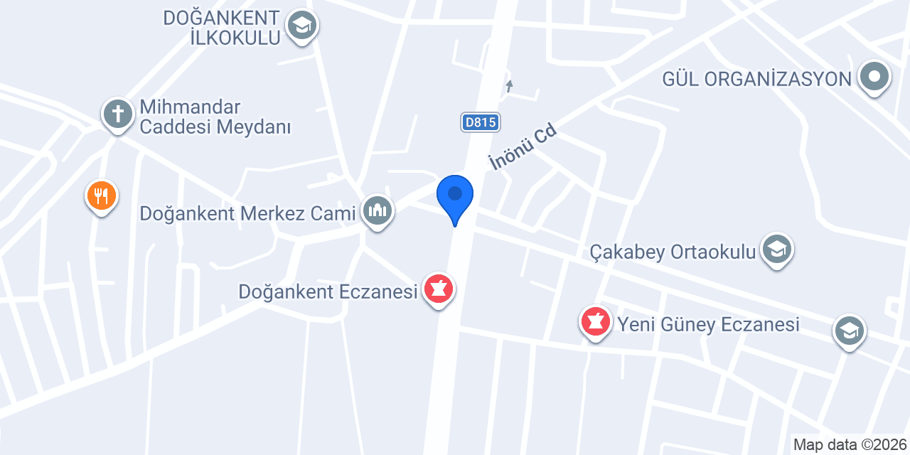 Bizim Döner konumu