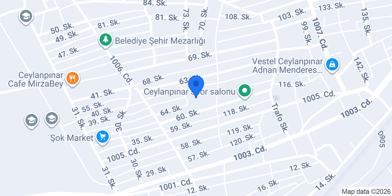 Cengiz Topel İlkokulu konumu