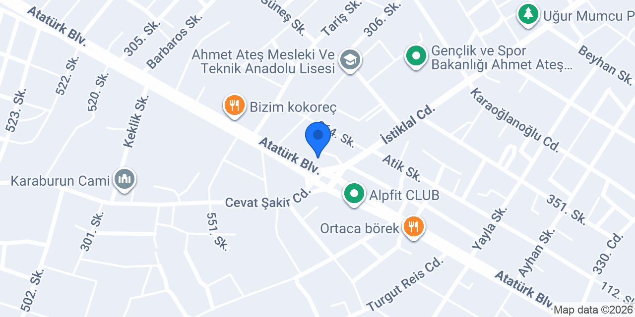 Bahar Market konumu