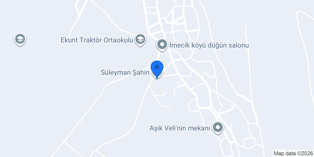 Süleyman Şahin konumu