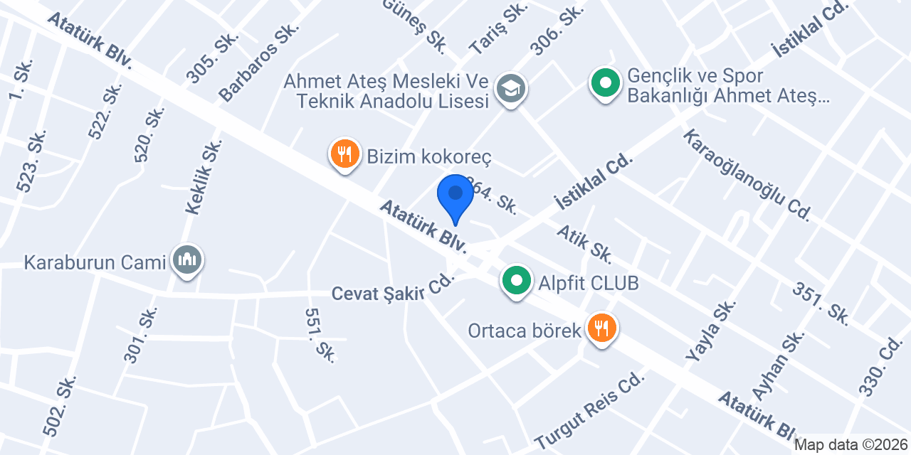 Urfa Kebap House konumu