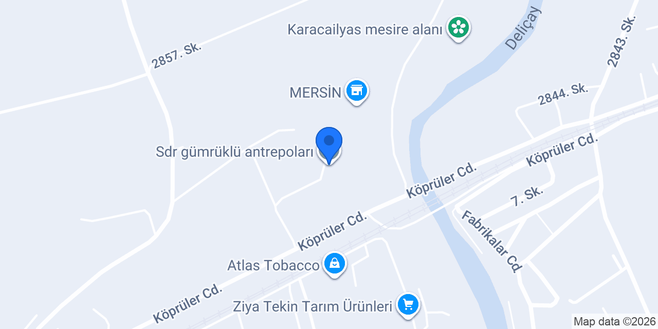 Sdr gümrüklü antrepoları konumu