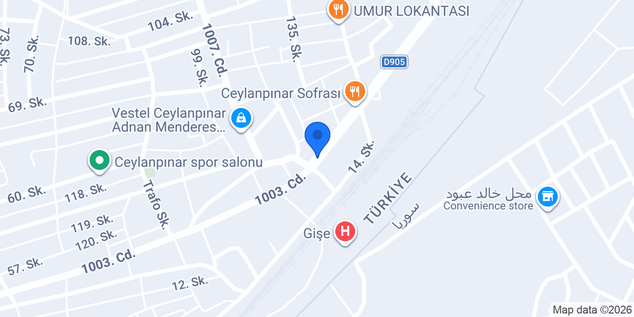 Şanlı Market konumu