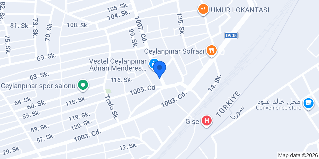 Gözde Tantuni konumu