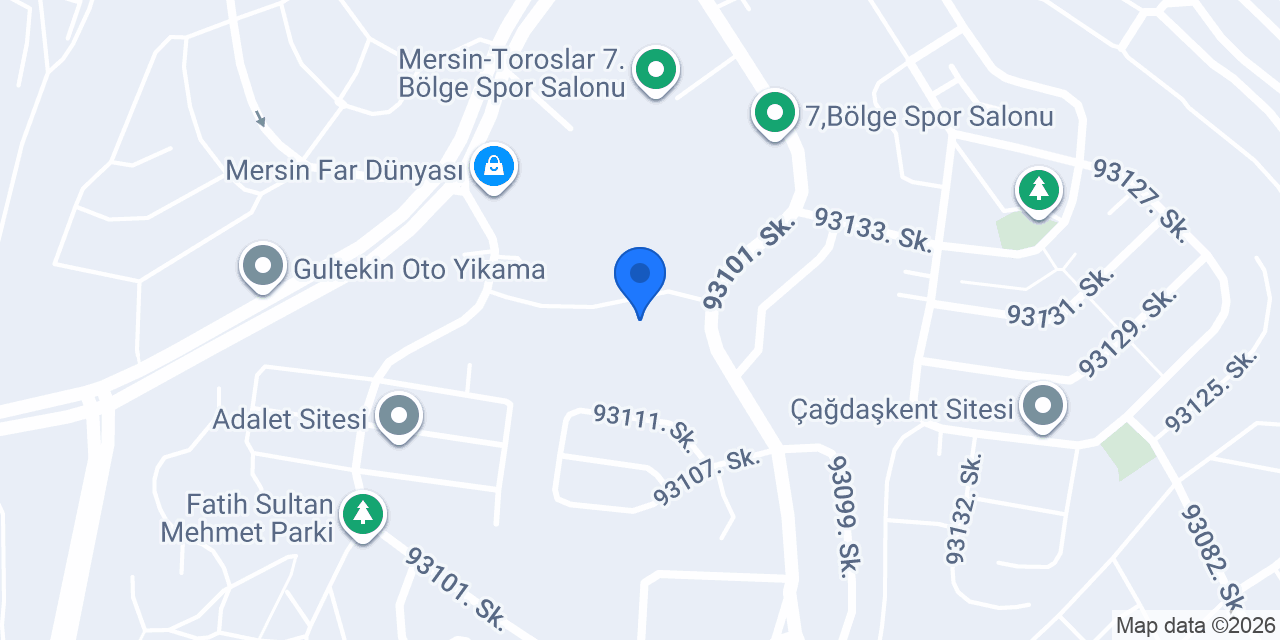 Çankaya Özel Eğtim Meslek Okulu konumu