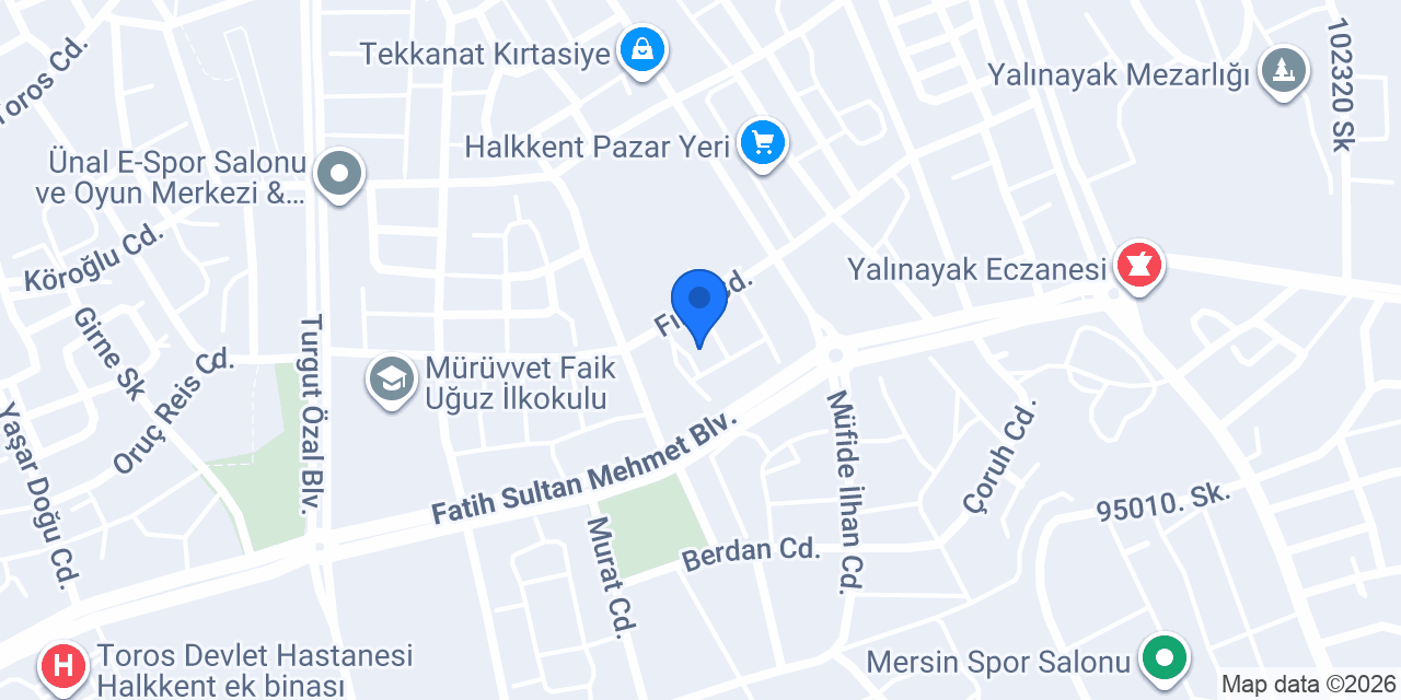 Şah Avm konumu