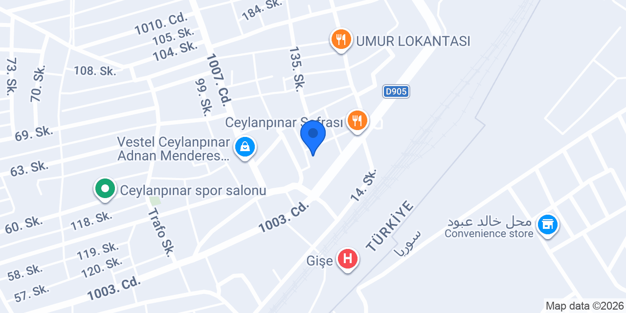 Özel Diyar sürücü kursu konumu
