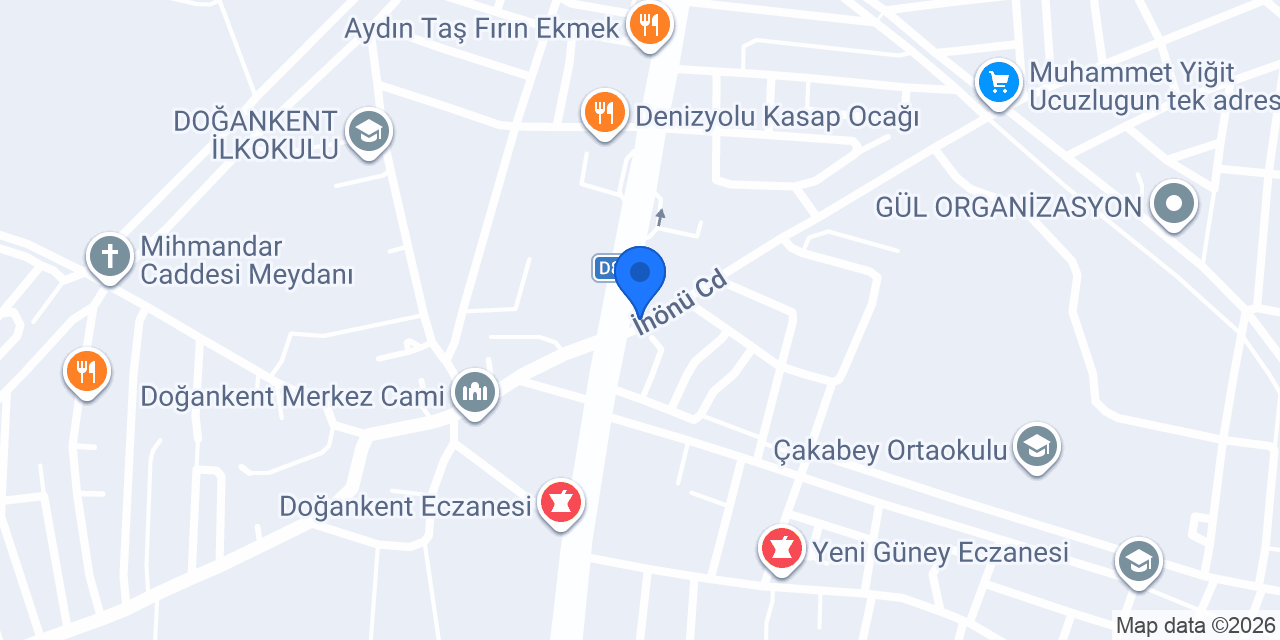 ÖZBAY VETERINER kliniği konumu