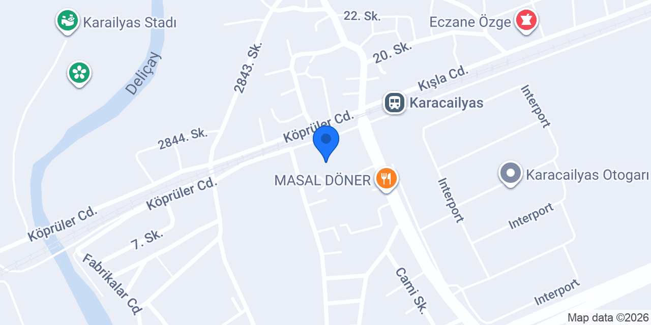 Hacivat Karagöz Anaokulu konumu
