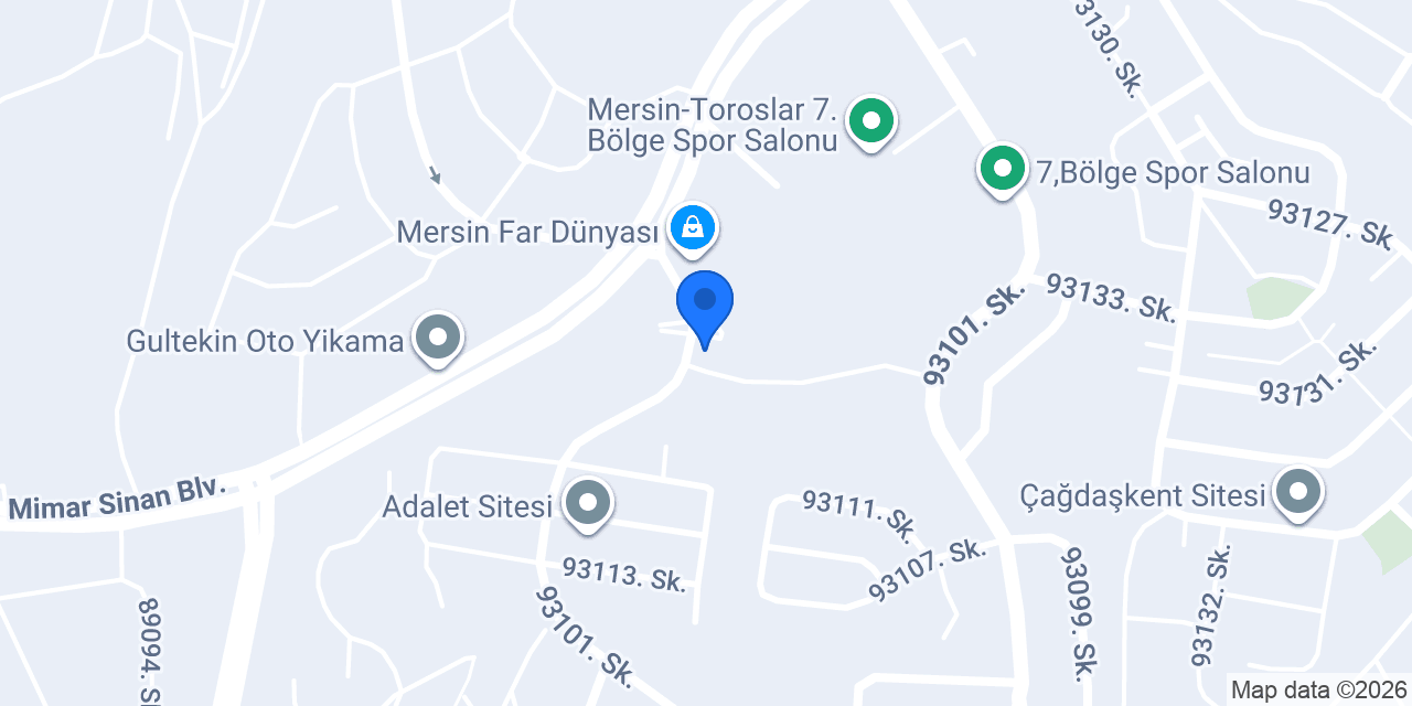 MERSİN CEM TİCARET HIRDAVAT TEKSTİL TARIM LTD. ŞTİ. konumu