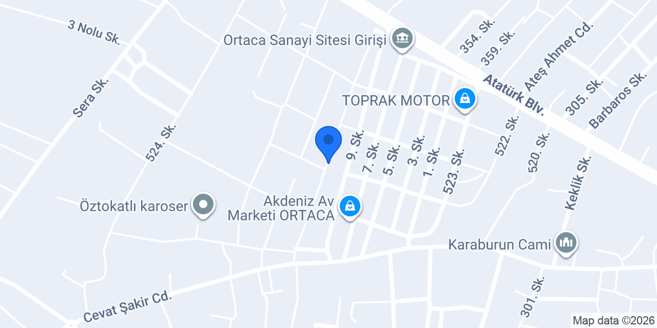 FIRAT GÜN ARAÇ PROJELENDİRME konumu
