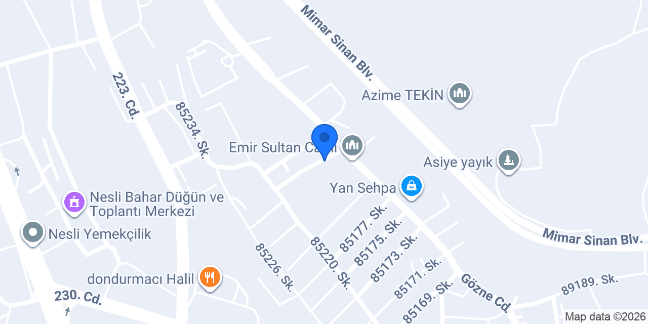 Klas Havalandırma Kanal San. Tic konumu
