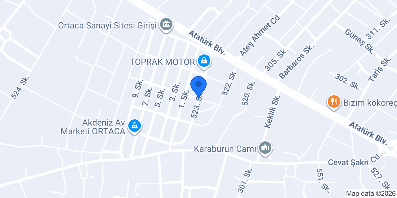 WOSMERS ÖZEL SERVİS konumu