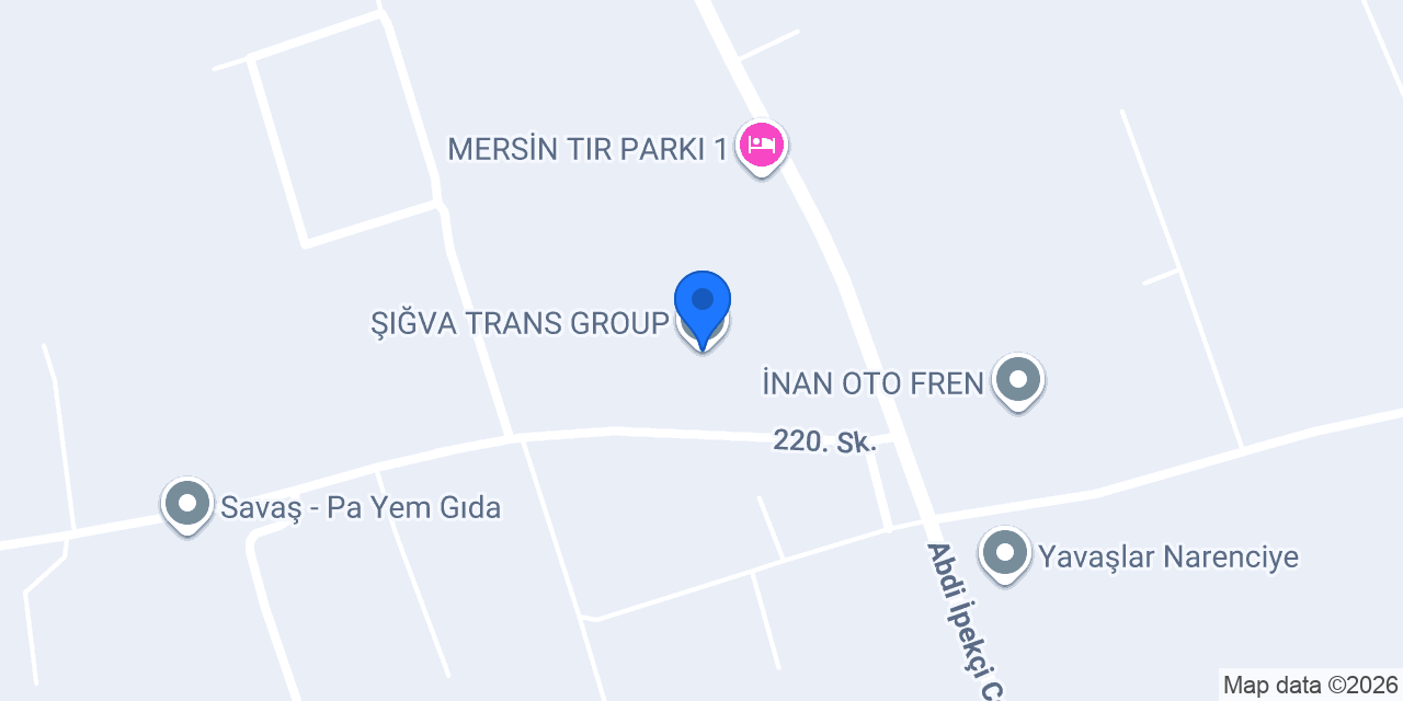 ŞIĞVA TRANS GROUP konumu