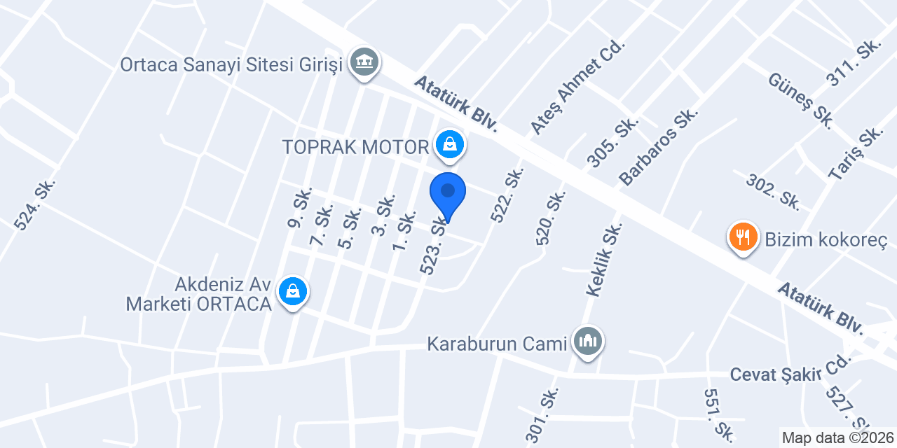 Vip Auto konumu