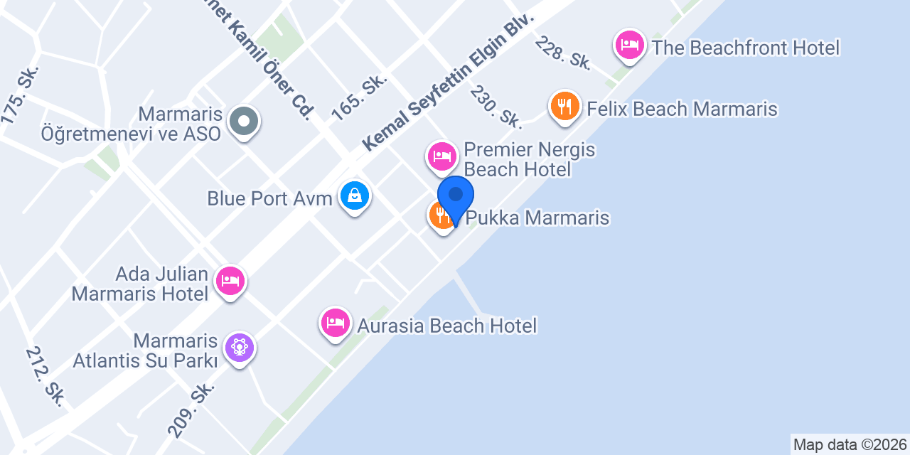 La Bonita Marmaris Restaurant konumu