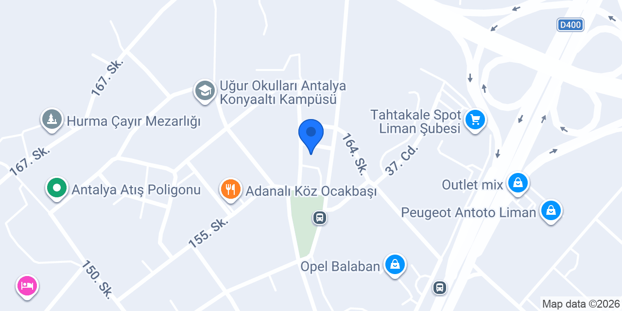 Ergün Balık Antalya konumu