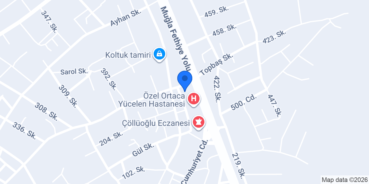 Özel Yücelen Diyaliz Merkezi konumu
