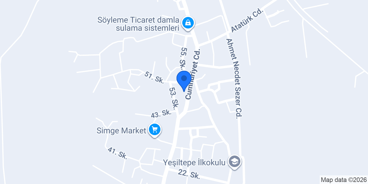 Ptt-yeşiltepe Acentesi konumu
