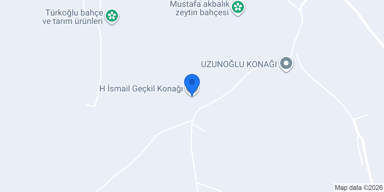 H İsmail Geçkil Konağı konumu