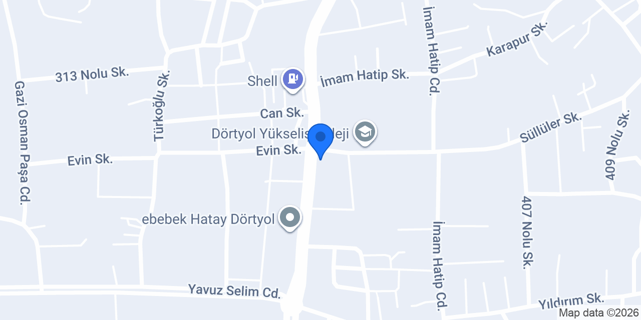 Dörtyol Halk Manavı konumu