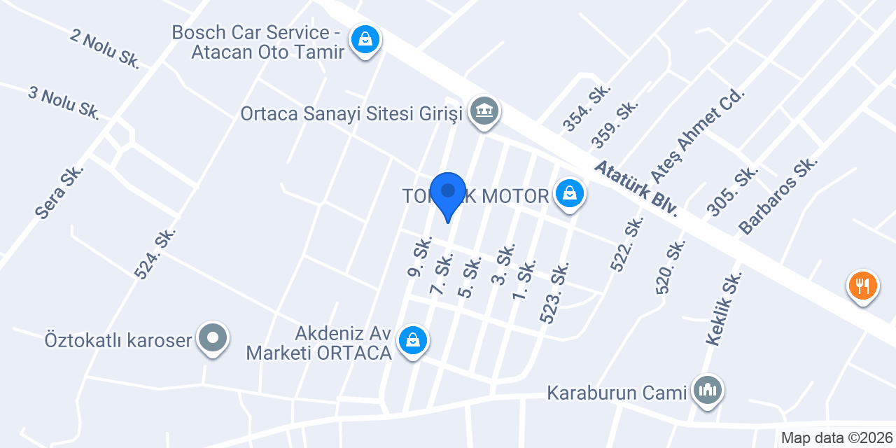 ADA MOTOR | Kuba & RKS Premium Servis Ortaca konumu