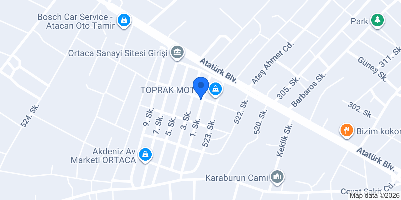 Arıcı Rot Balans konumu