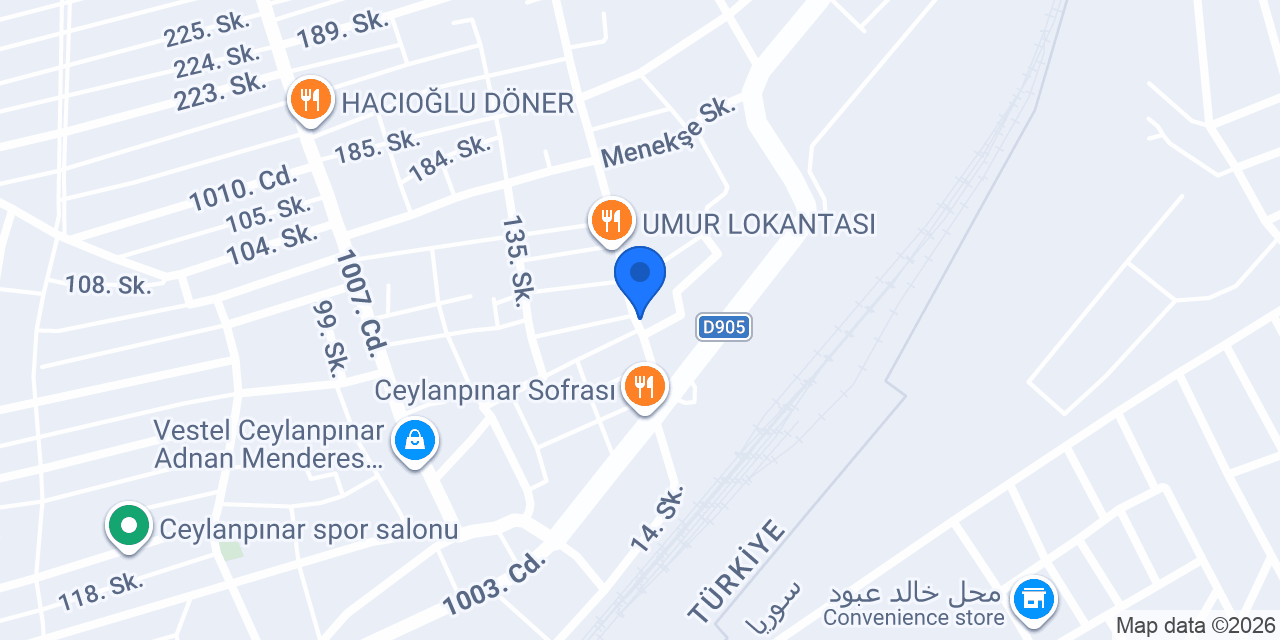 TURAN ELEKTRİK konumu