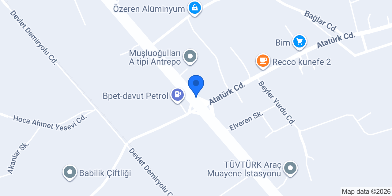 Yeşilköy Oto Lastik konumu