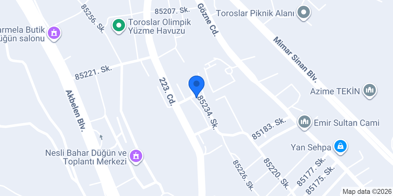 Bilgin Yapı Ticaret konumu