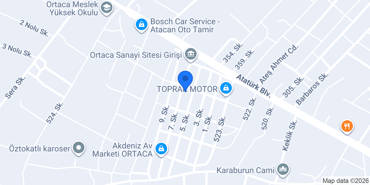 Aşkın Usta (Esnaf Lokantası) konumu