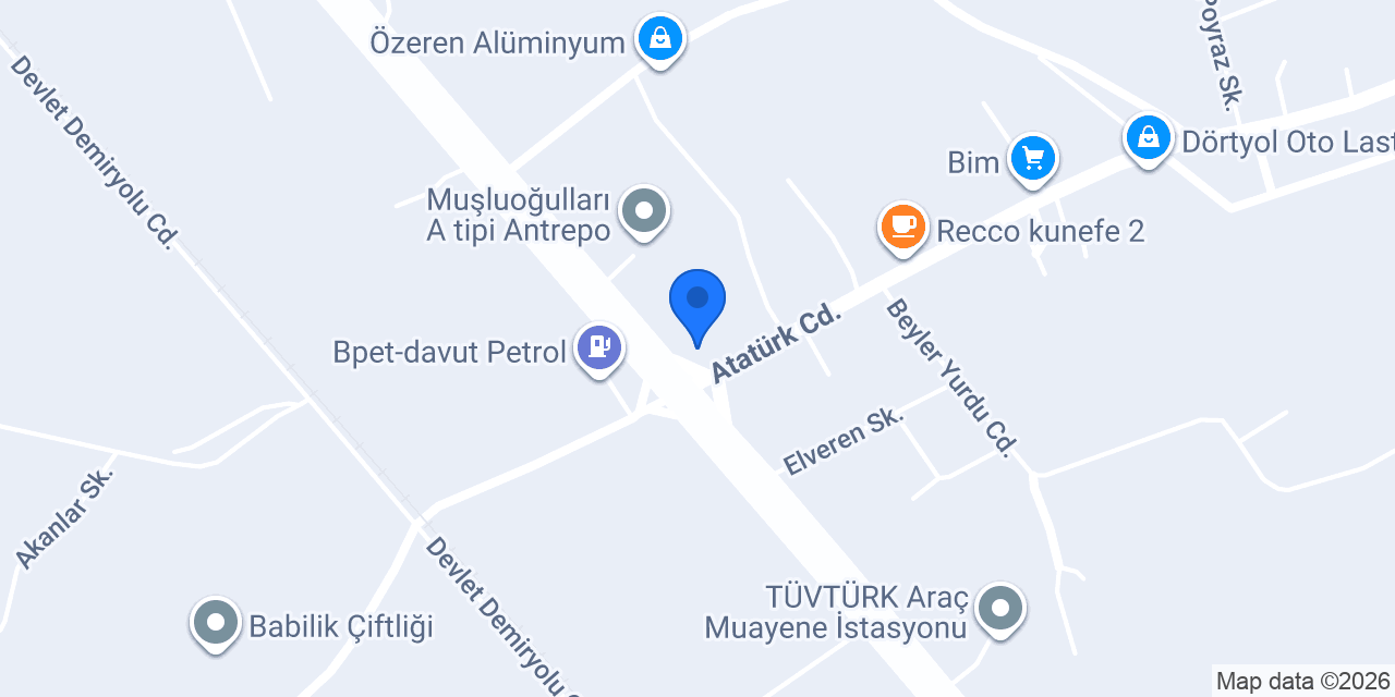 Ats lojistik konumu
