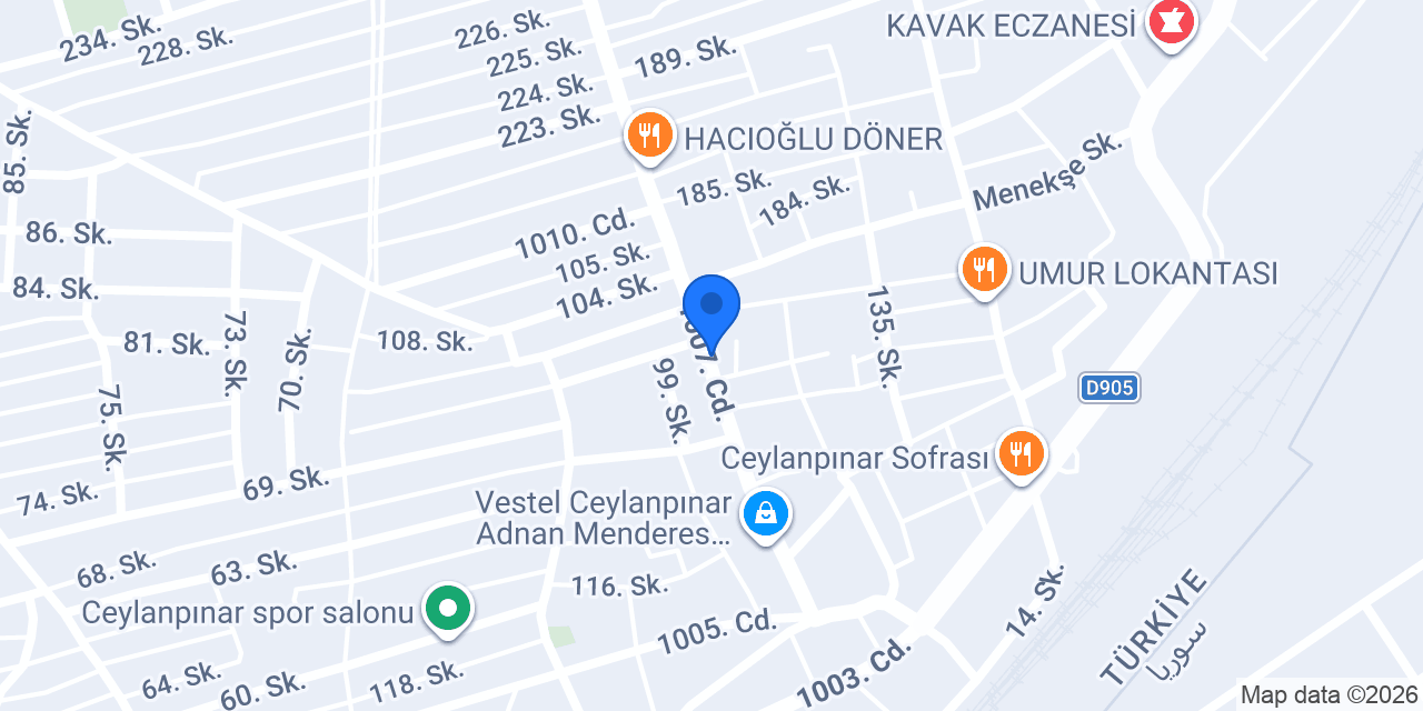 Fırat Et ve Et Ürünleri konumu