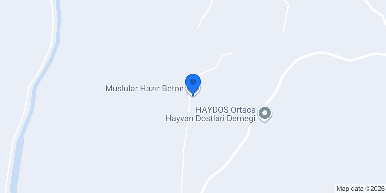 Muslular Hazır Beton konumu