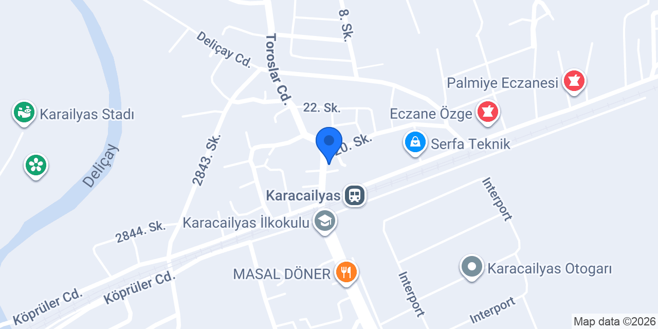 Ptt-karacailyas Şubesi konumu