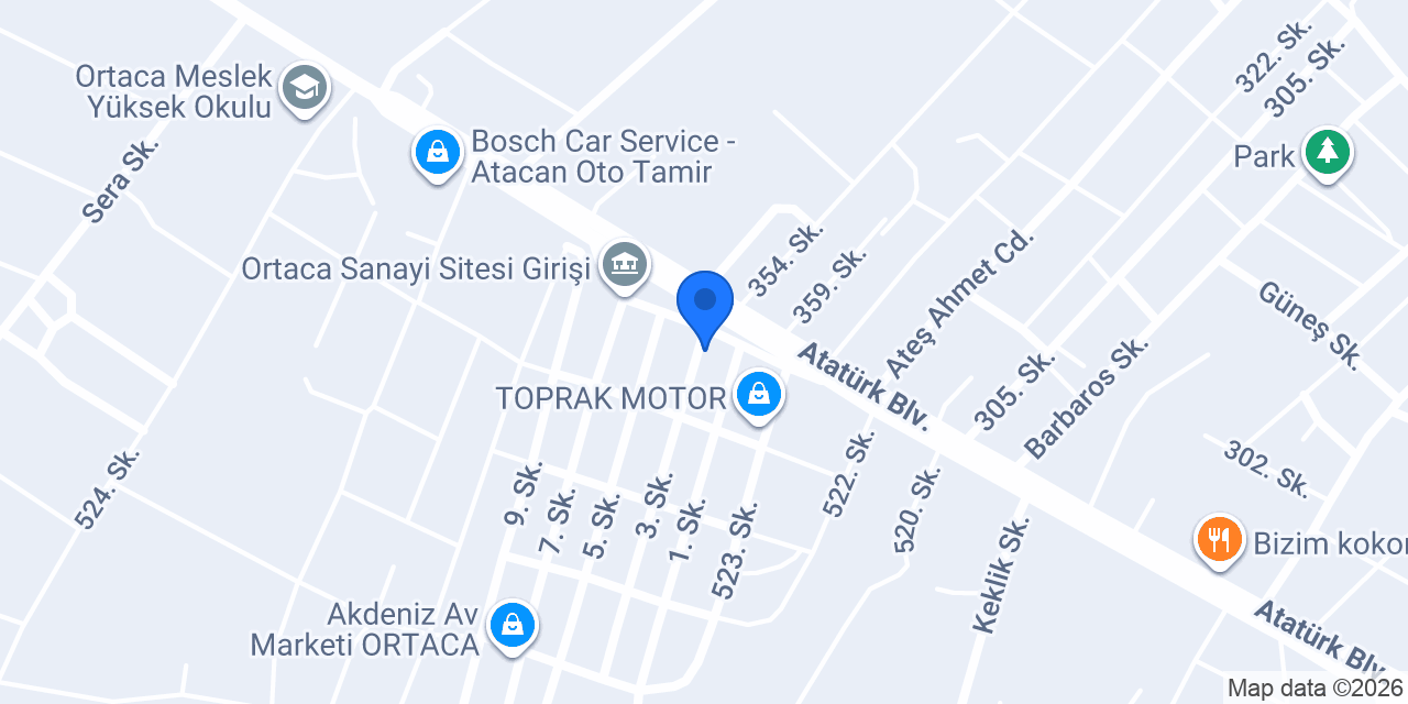 SEVER APERATİF FAST FOOD konumu