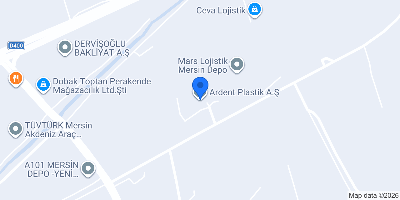 Ardent Plastik A.Ş konumu