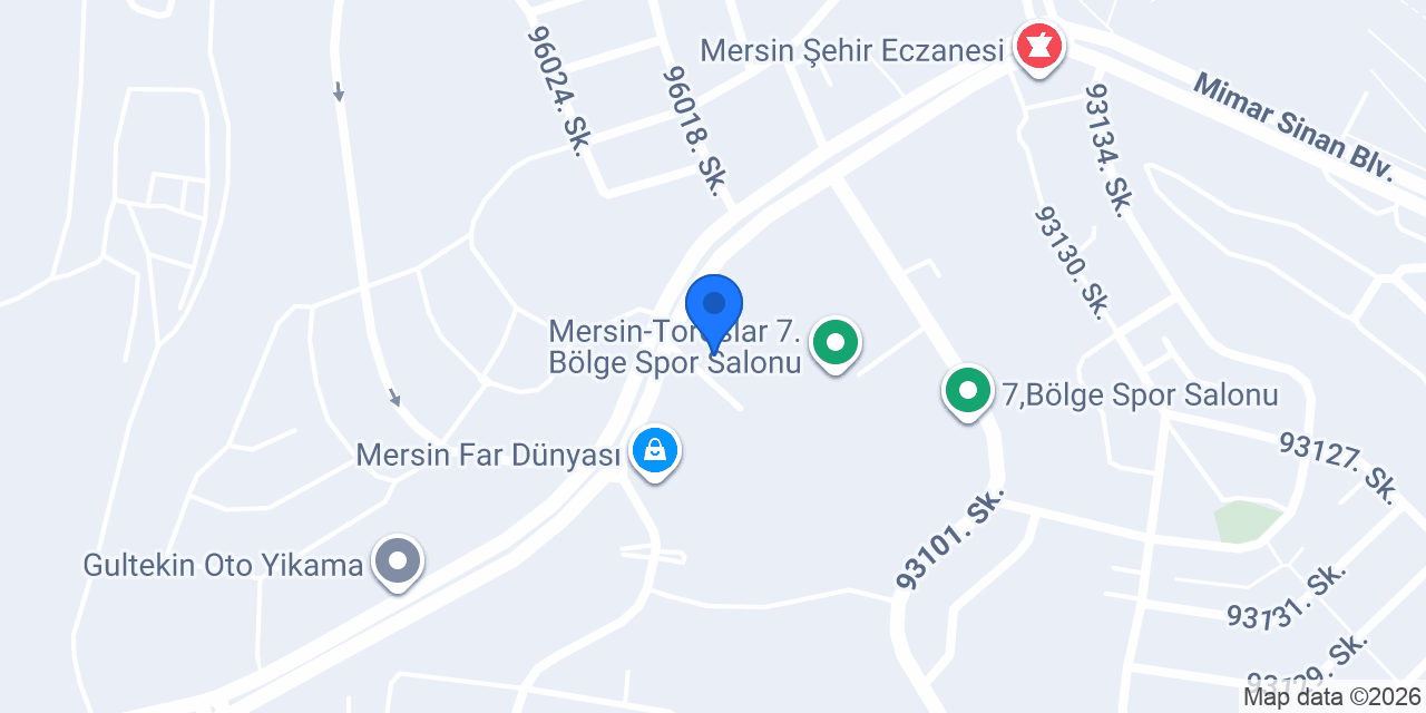 MERSİN POMEM PARKUR konumu